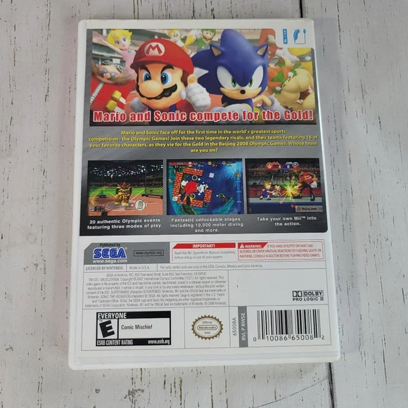 Mario & Sonic at the Olympic Games for Nintendo Wii by Sega - Picture 7 of 9